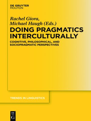 cover image of Doing Pragmatics Interculturally
